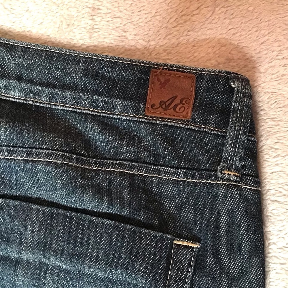 American Eagle True Boot Women's Blue Jeans - Size 10 Standard - Picture 9 of 14